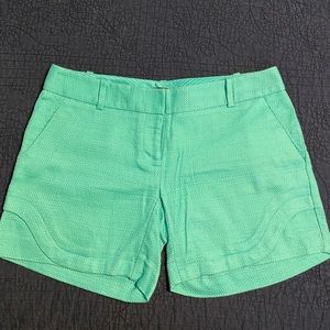 The Limited Blue Tweed Shorts